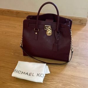 Michael Kors Hamilton Saffiano Leather Satchel